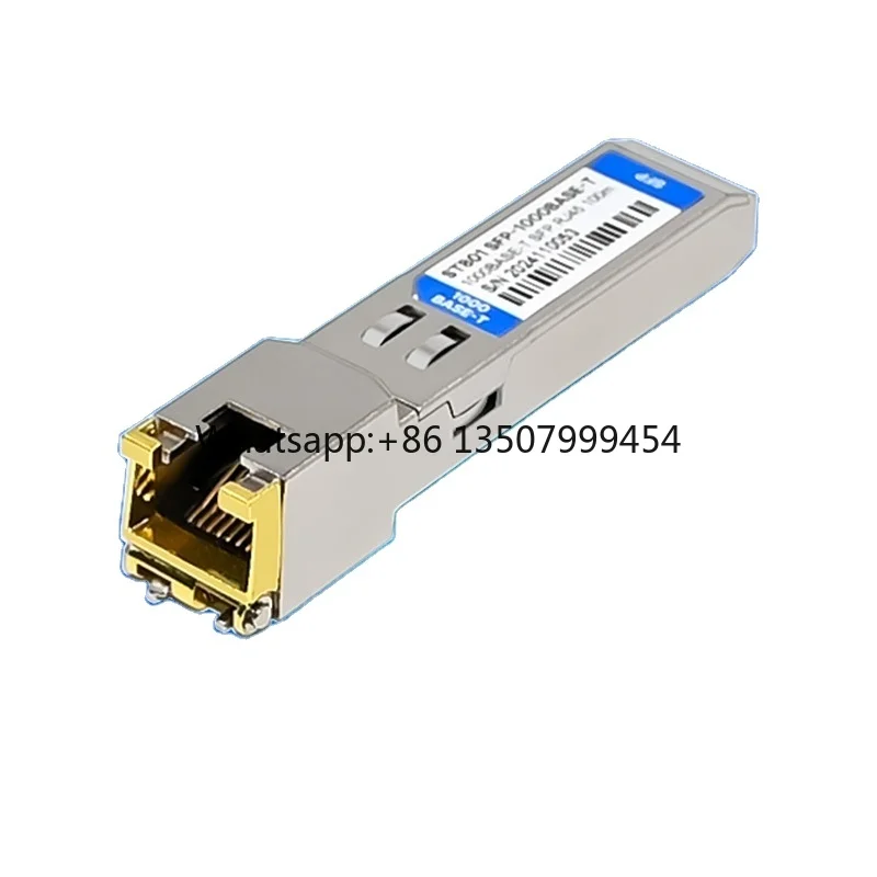 Gigabit Ethernet Optical to Electrical Module SFP-1000BASE-T Adaptive Rate Model ST801/OM-88E1111-SR in Stock
Gigabit Ethernet Optical to Electrical Module SFP-1000BASE-T Adaptive Rate Model ST801/OM-88E1111-SR in Stock
