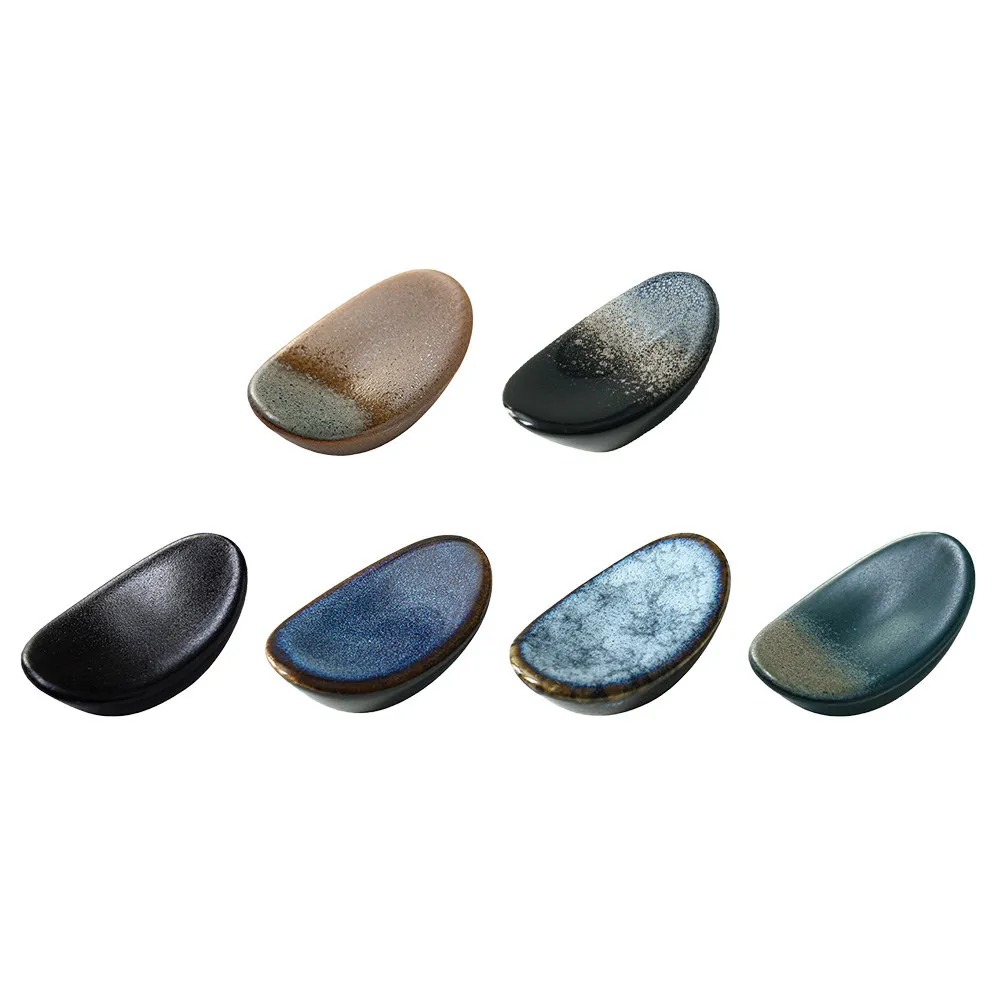 Набор из 6 креативных керамических подставок для палочек, вилок и ложек с противоскользящей гладкой поверхностью, элегантная домашняя посуда
Набор из 6 креативных керамических подставок для палочек, вилок и ложек с противоскользящей гладкой поверхностью, элегантная домашняя посуда