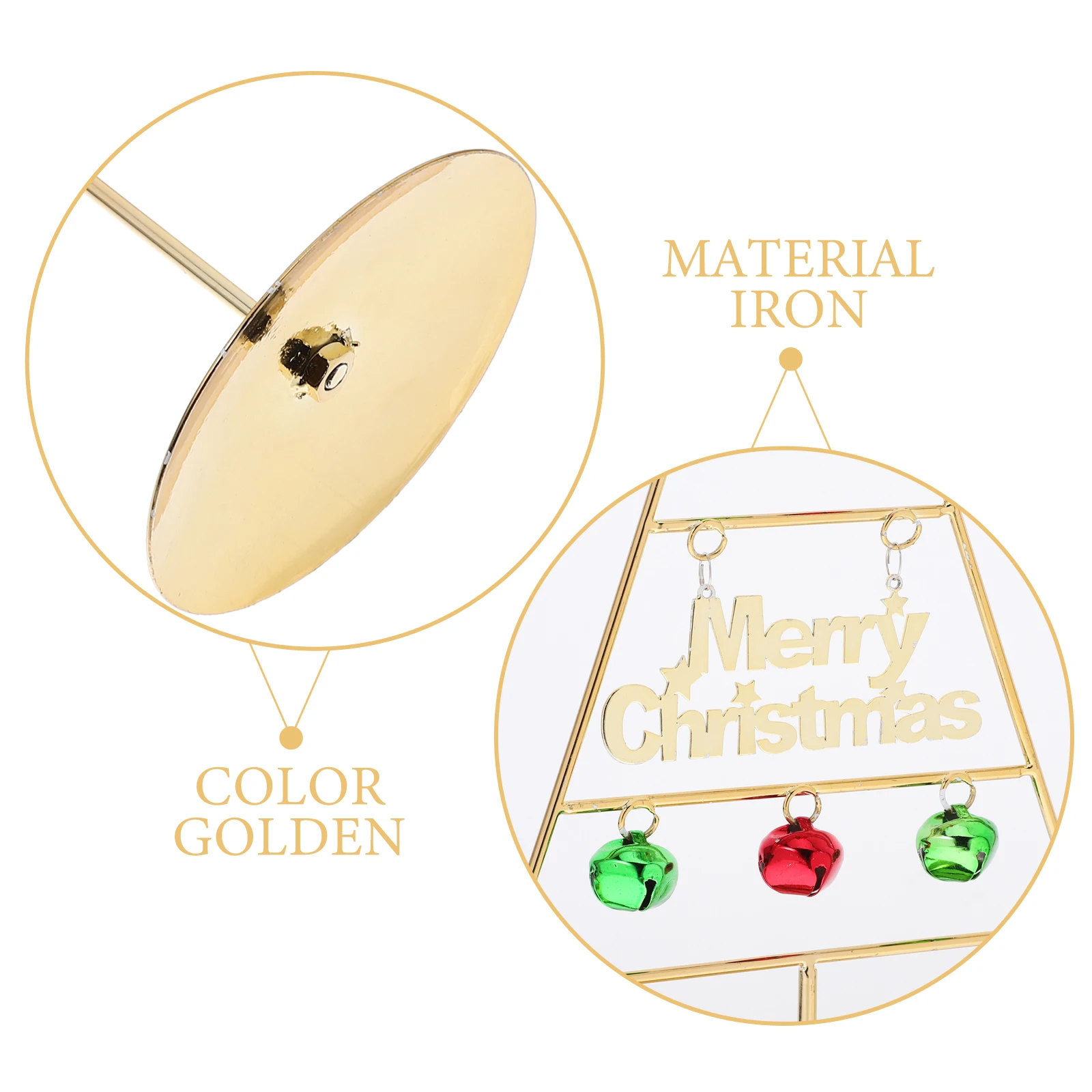 Iron Christmas Tree Bells Decorations St Frosted Tabletop Wire Hanger Desktop naments Photo Holder Jewelry Display Metal Base
Iron Christmas Tree Bells Decorations St Frosted Tabletop Wire Hanger Desktop naments Photo Holder Jewelry Display Metal Base