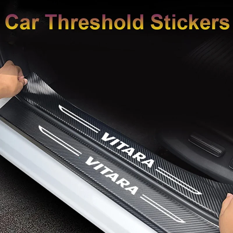 Car Front Rear Threshold Stickers Styling for VITARA Auto Door Sill Protective Film Waterproof Decals Accessories For Suzuki
Car Front Rear Threshold Stickers Styling for VITARA Auto Door Sill Protective Film Waterproof Decals Accessories For Suzuki