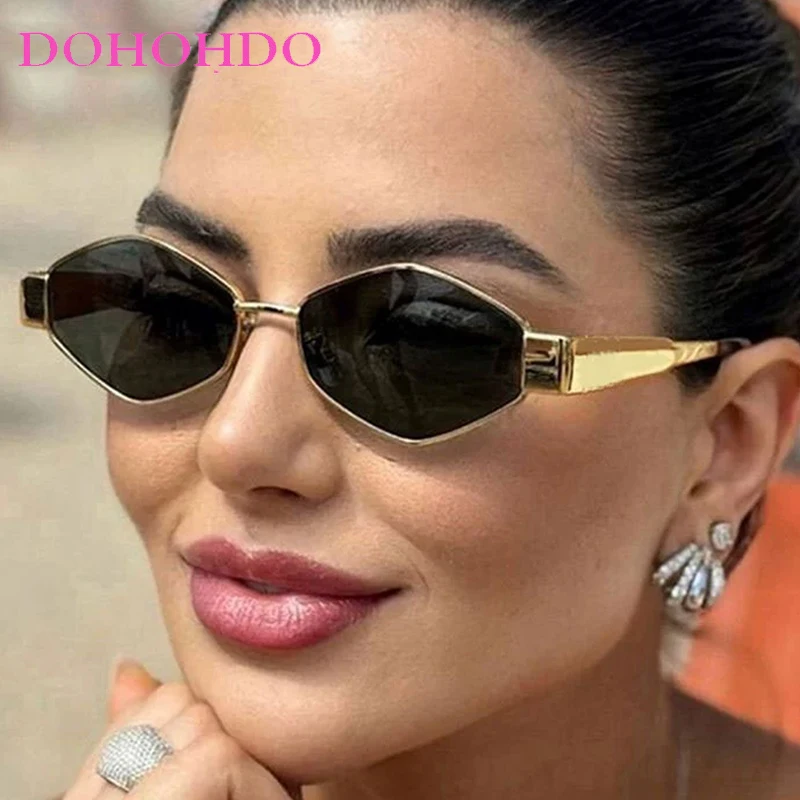 Vintage Polygon Sunglasses Retro Rimless Punk Sunglasses Trendy 2000s Shades Fashion Y2K Accessories Protection Eyewear UV400
Vintage Polygon Sunglasses Retro Rimless Punk Sunglasses Trendy 2000s Shades Fashion Y2K Accessories Protection Eyewear UV400