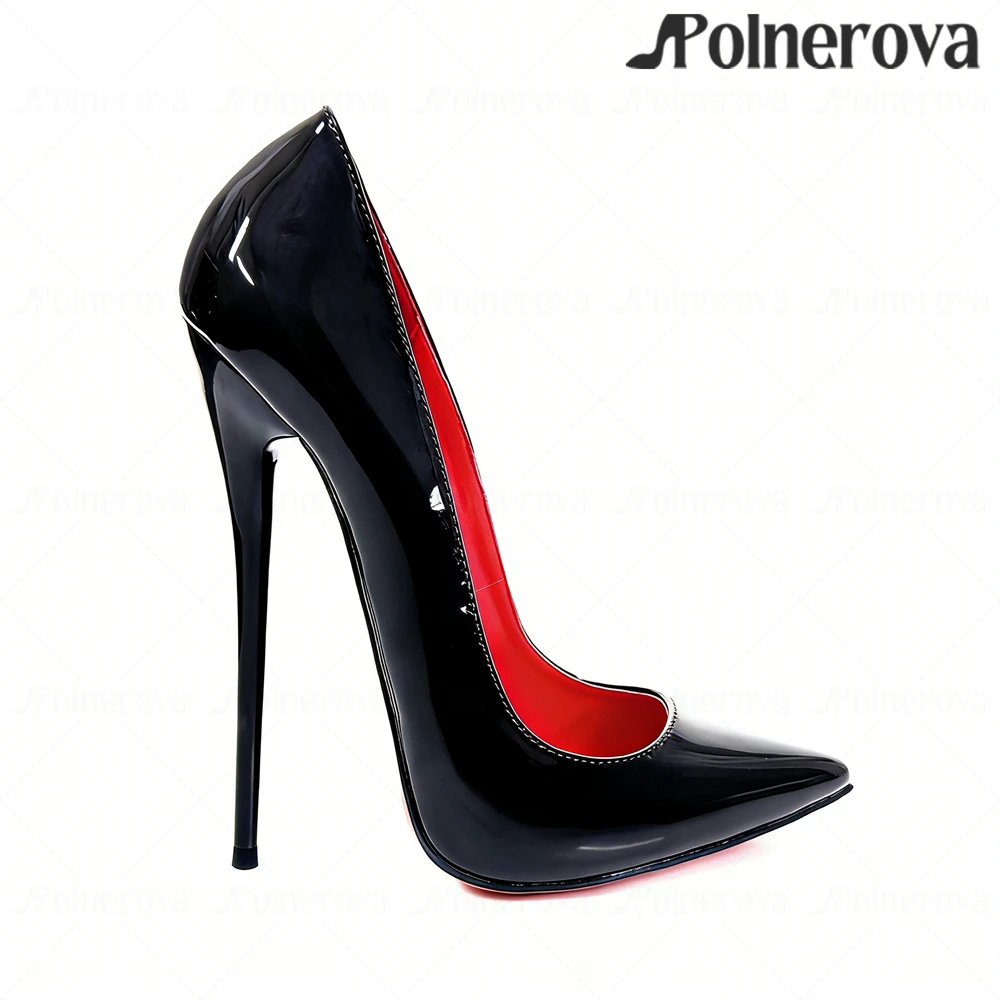 Mirrored Metallic Leather Pumps 16cm Lacquered Heel Slip on Pumps Customizable Multicolor Handmade Pointed Toe Women's Stilettos
Mirrored Metallic Leather Pumps 16cm Lacquered Heel Slip on Pumps Customizable Multicolor Handmade Pointed Toe Women's Stilettos