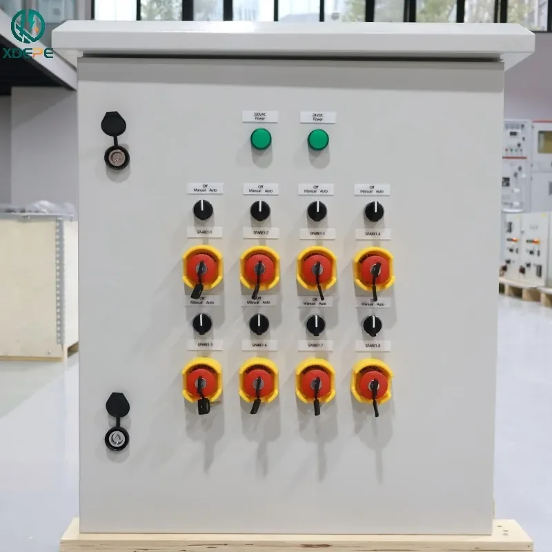 8-Way IoT Electrical Box IP55 Automation Control Cabinet for Grain Silo
8-Way IoT Electrical Box IP55 Automation Control Cabinet for Grain Silo