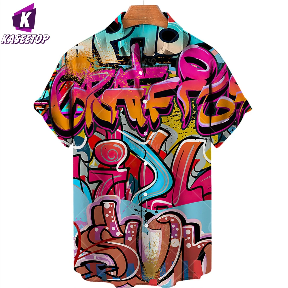 Hawaiian Shirt For Men's Shirts Casual Lapel Tops 3D Graffiti Oil Painting Printed Fashion Street Clothes Harajuku Button Shirt
Hawaiian Shirt For Men's Shirts Casual Lapel Tops 3D Graffiti Oil Painting Printed Fashion Street Clothes Harajuku Button Shirt