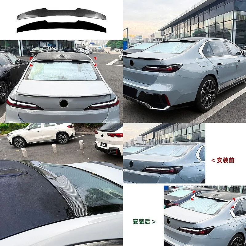 For BMW 7 Series i7 G70 G73 2023+ Blade Style Roof Spoiler Rear Wing Lip Gloss Black
For BMW 7 Series i7 G70 G73 2023+ Blade Style Roof Spoiler Rear Wing Lip Gloss Black
