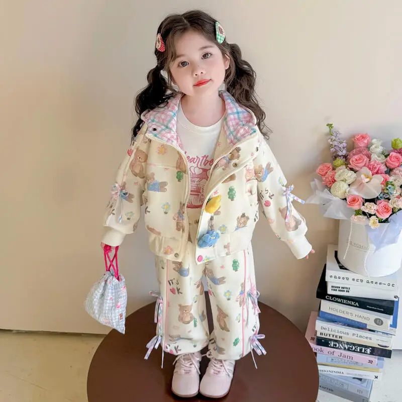 Cute Anime Costume Children's Set Girl Boy Autumn Winter Clothes Birthday Gift Cartoon Bear Clothes Comfortable Festival Gift
Cute Anime Costume Children's Set Girl Boy Autumn Winter Clothes Birthday Gift Cartoon Bear Clothes Comfortable Festival Gift
