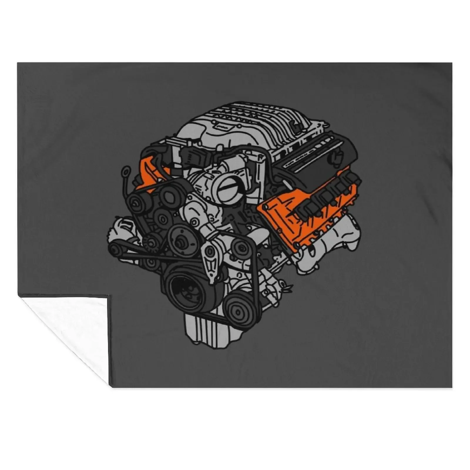 Hellcat Engine Throw Blanket Thin Luxury St Hair Plaid on the sofa Blankets
Hellcat Engine Throw Blanket Thin Luxury St Hair Plaid on the sofa Blankets