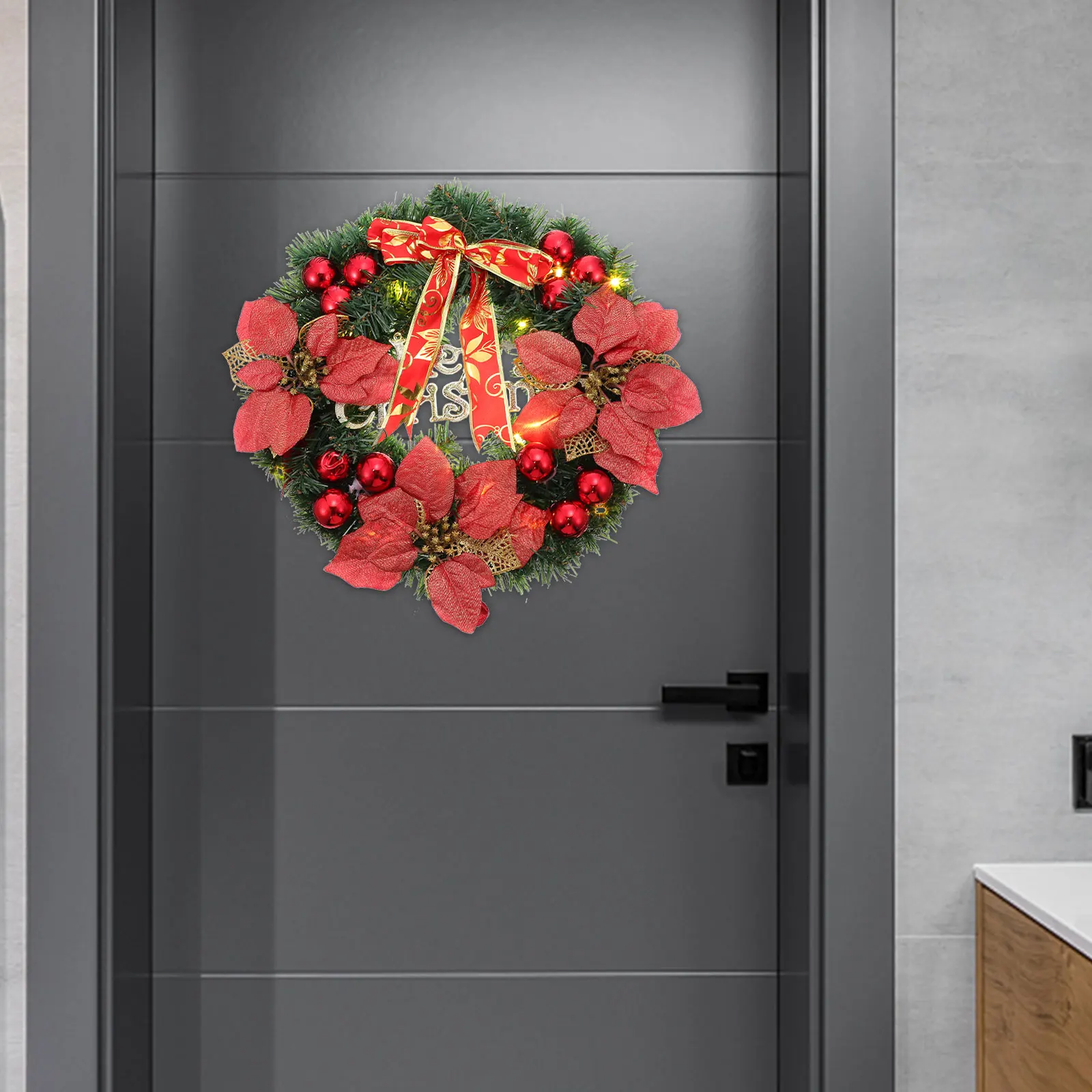 Artificial Flower Decor Decorative Garland Flowers LED Bedroom Wreath Hanging
Artificial Flower Decor Decorative Garland Flowers LED Bedroom Wreath Hanging