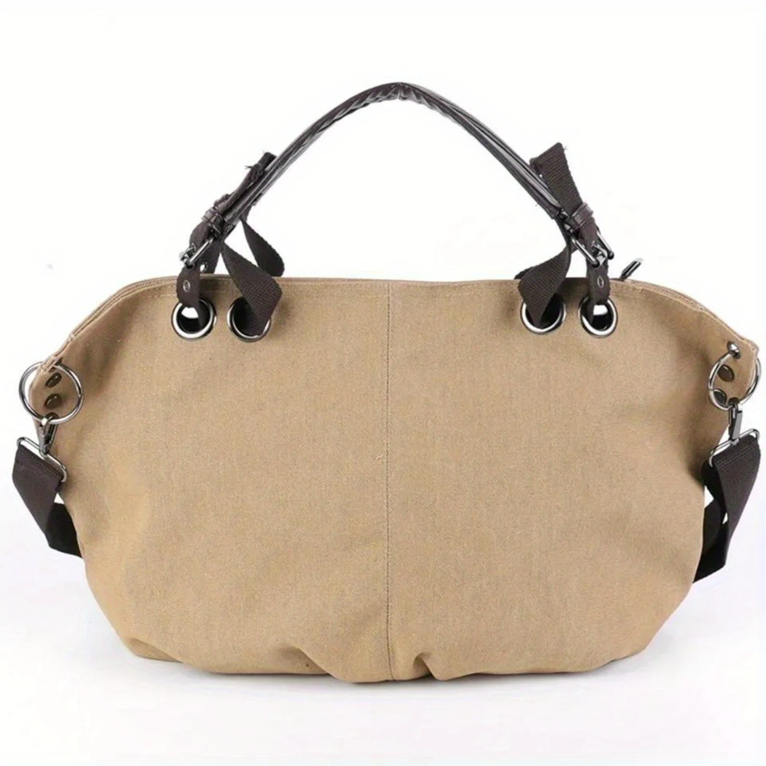 Canvas Crossbody Bag, Cloud Ruched Shoulder Large Capacity Handbag - Ideal for School, Work, Travel
Canvas Crossbody Bag, Cloud Ruched Shoulder Large Capacity Handbag - Ideal for School, Work, Travel