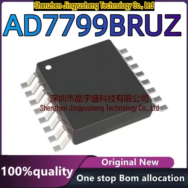 New Original AD7799BRUZ AD7799 TSSOP-16 ADC IC Chip Electronic Components
New Original AD7799BRUZ AD7799 TSSOP-16 ADC IC Chip Electronic Components