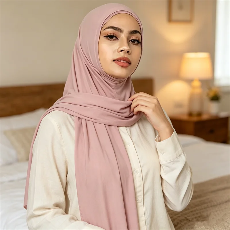 New Muslim Hijab Instant Scarf Jersey Headscarf Women Islamic Head Wrap Shawls Wrap Pre-tied Turban Bandanas Headband Turbante
New Muslim Hijab Instant Scarf Jersey Headscarf Women Islamic Head Wrap Shawls Wrap Pre-tied Turban Bandanas Headband Turbante