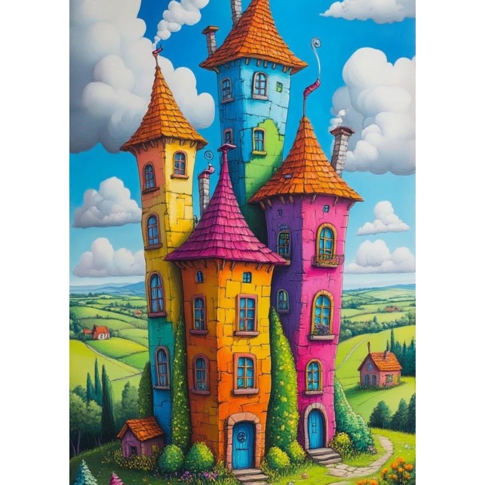 Tall House Landscape 500/1000/1200/2000 PCS Jigsaw Puzzles DIY Family Activity Relaxing Game for Living Room Home Decor Gift
Tall House Landscape 500/1000/1200/2000 PCS Jigsaw Puzzles DIY Family Activity Relaxing Game for Living Room Home Decor Gift