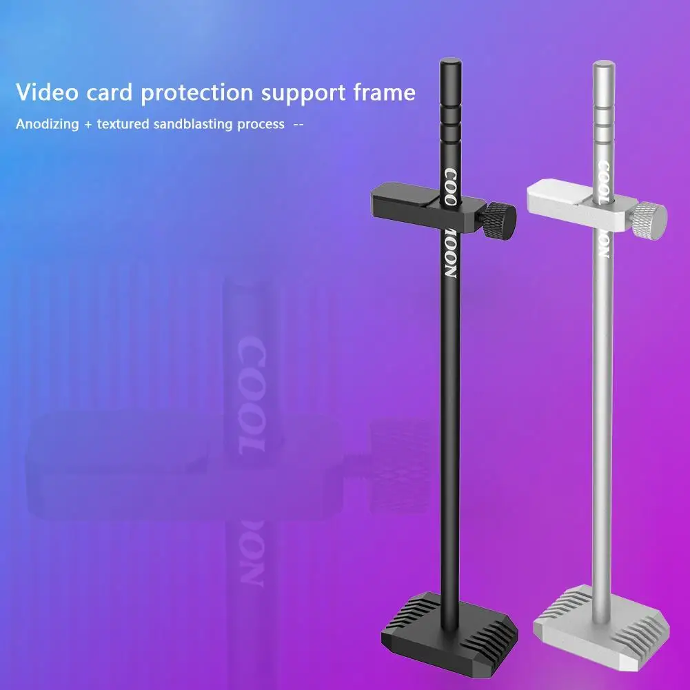 For COOLMOON VT192 192mm Aluminum GPU Support Holder Graphics Video Card Bracket for Desktop PC Computer Supplies
For COOLMOON VT192 192mm Aluminum GPU Support Holder Graphics Video Card Bracket for Desktop PC Computer Supplies