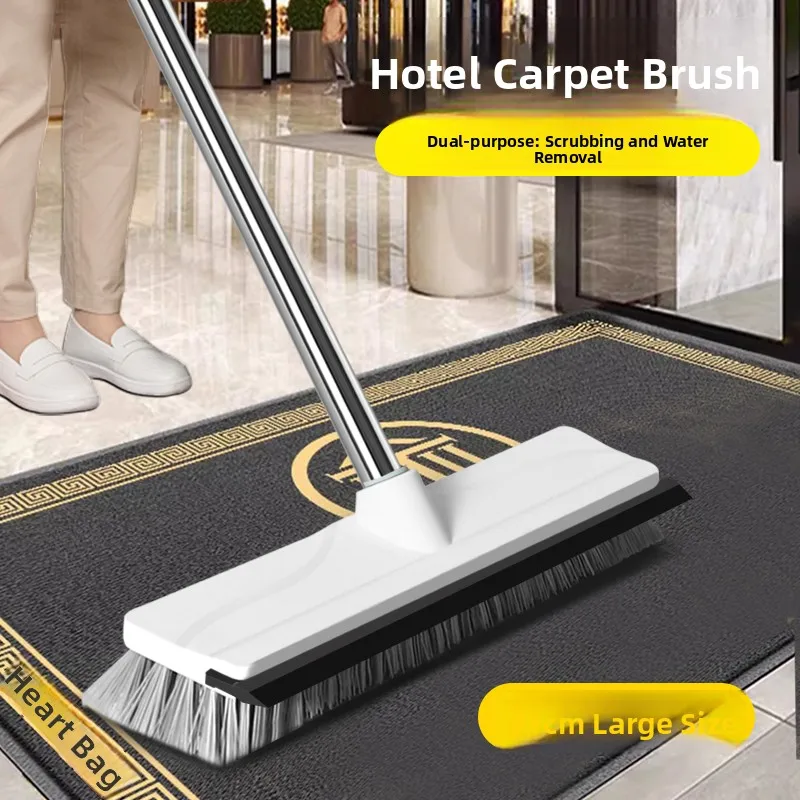 Щетка для чистки ковров с длинной ручкой и жесткой щетиной, профессиональный очиститель для придверных ковриков, щетка для чистки напольных покрытий, инструмент для уборки дома
Щетка для чистки ковров с длинной ручкой и жесткой щетиной, профессиональный очиститель для придверных ковриков, щетка для чистки напольных покрытий, инструмент для уборки дома