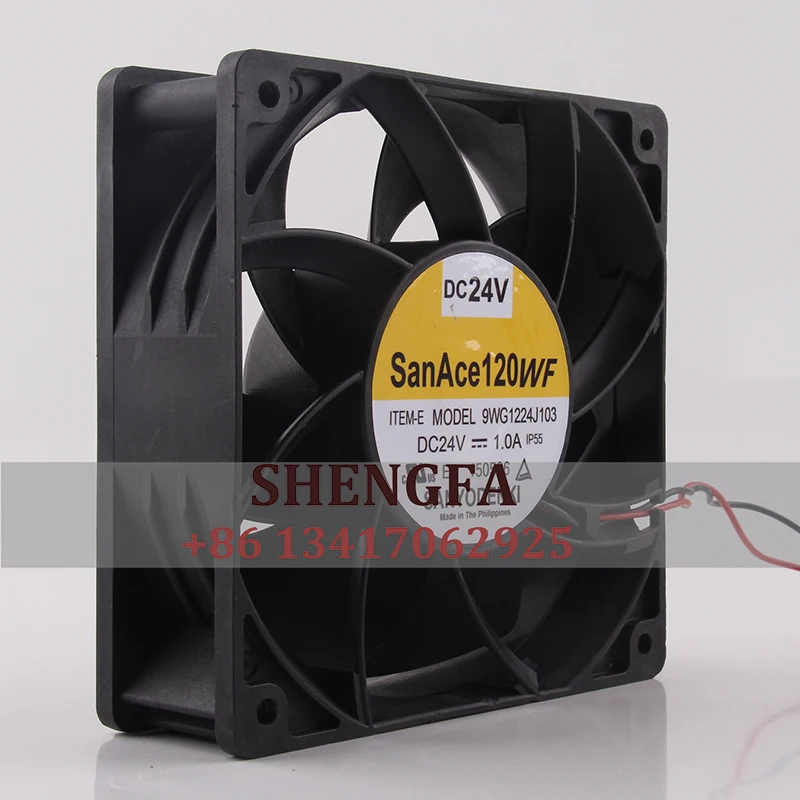 SANYO San Ace Case Fan 9WG1224J103 DC24V 1.0A 12038 Cooling Fan for Welder Inverter 120*120*38MM
SANYO San Ace Case Fan 9WG1224J103 DC24V 1.0A 12038 Cooling Fan for Welder Inverter 120*120*38MM