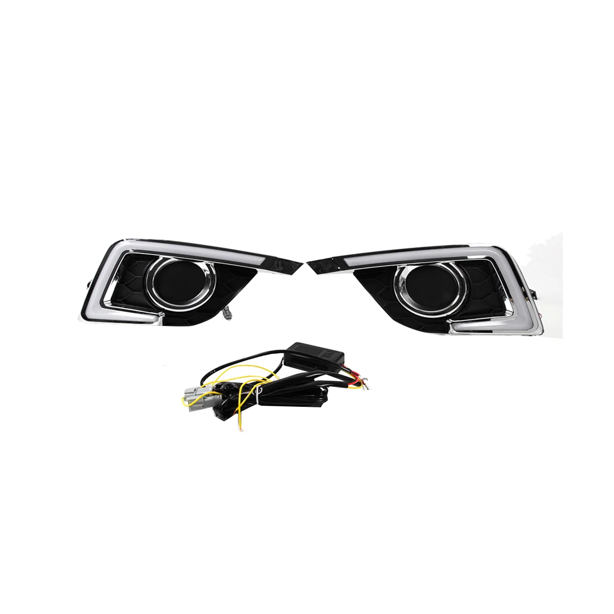 Daytime Running Light Bumper Fog Light LED for Nissan Sylphy Sentra Pulsar 15-16
Daytime Running Light Bumper Fog Light LED for Nissan Sylphy Sentra Pulsar 15-16