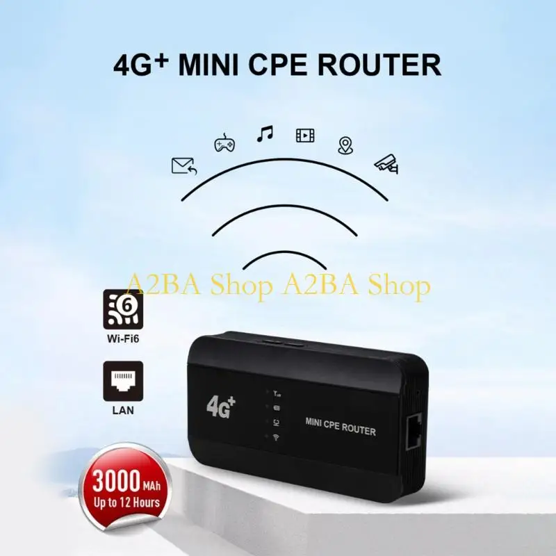 A2BA High Performances WIFI6 4G Routers Hybrids Wire Wireless Connection ABS Build
A2BA High Performances WIFI6 4G Routers Hybrids Wire Wireless Connection ABS Build