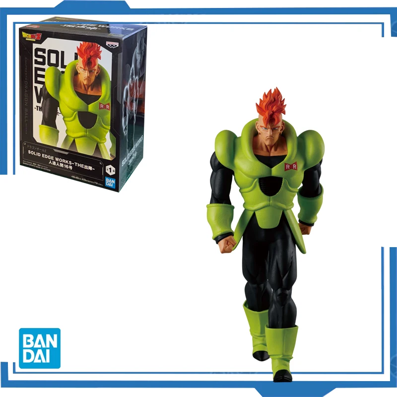 Bandai Original Banpresto Anime Dragon Ball Z SOLID EDGE WORKS Android 16 PVC Action Figure Model Collectible Toy Gifts
Bandai Original Banpresto Anime Dragon Ball Z SOLID EDGE WORKS Android 16 PVC Action Figure Model Collectible Toy Gifts