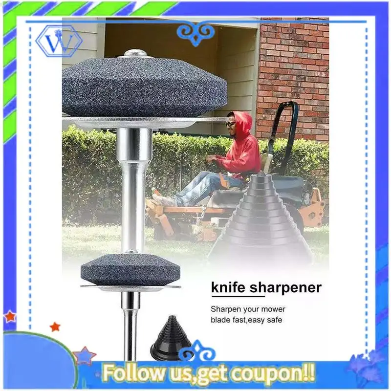 Universal Wear-Resistant Lawnmower Blade Sharpener With Metal Baffle For Any Electric Drill
Universal Wear-Resistant Lawnmower Blade Sharpener With Metal Baffle For Any Electric Drill
