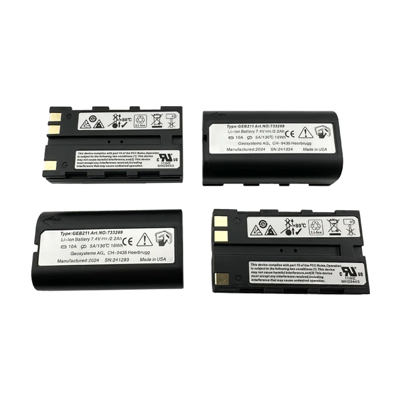 4 шт. литий-ионный аккумулятор GEB211 для контроллеров серии Leica RX900 и RX1200 ATX900 и 1230 антенных строителей и тахеометра Flexline
4 шт. литий-ионный аккумулятор GEB211 для контроллеров серии Leica RX900 и RX1200 ATX900 и 1230 антенных строителей и тахеометра Flexline