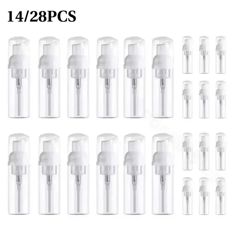 14/28PCS Transparent Empty eylelash foam pump bottle cream cleanser bubble plastic bottle mascara cleansing bottle Soap dish
14/28PCS Transparent Empty eylelash foam pump bottle cream cleanser bubble plastic bottle mascara cleansing bottle Soap dish