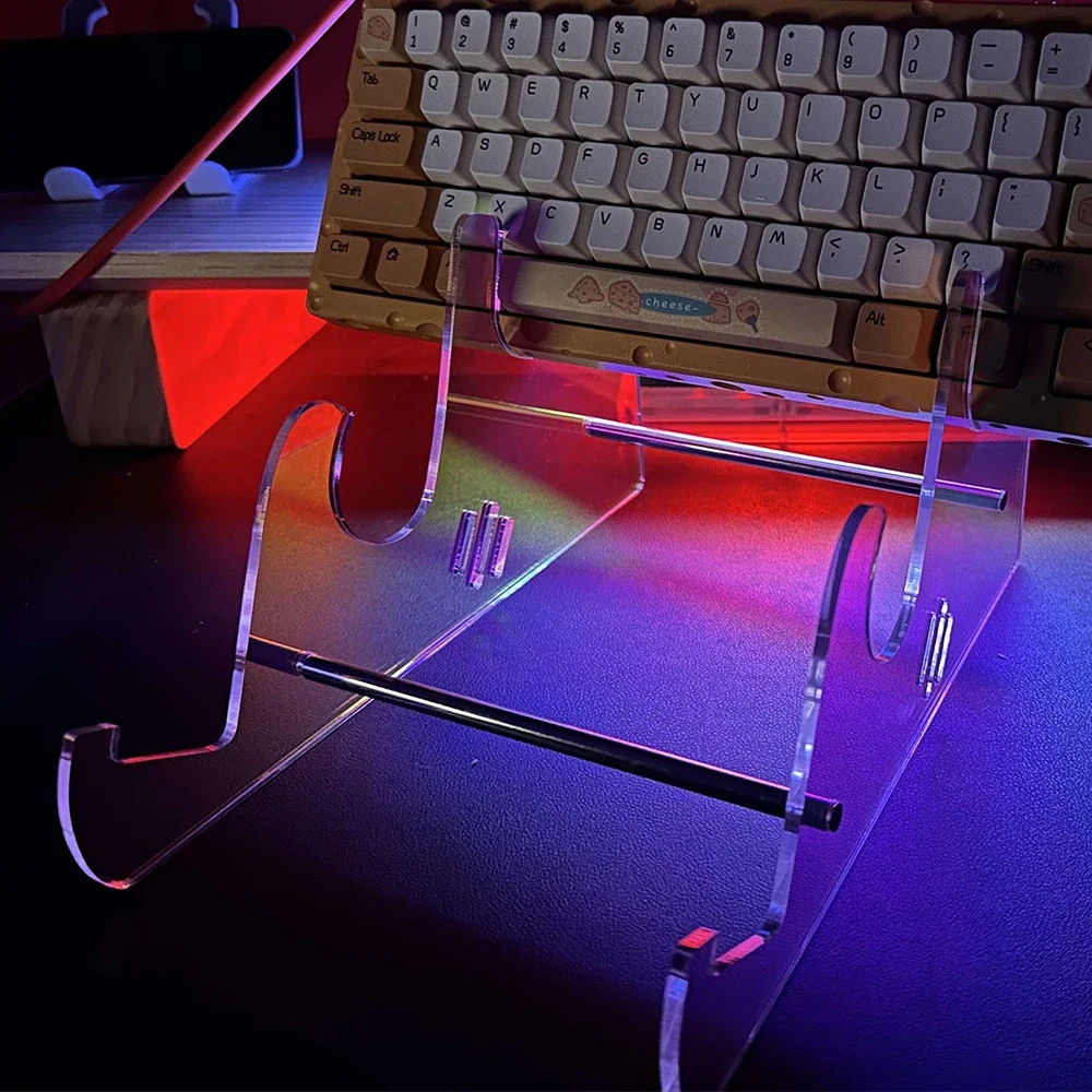 Computer Transparent Acrylic Keyboard Display Stand Mechanical Keyboard Holder Multi-Tier Shelf Keyboard Tray Storage Shelf
Computer Transparent Acrylic Keyboard Display Stand Mechanical Keyboard Holder Multi-Tier Shelf Keyboard Tray Storage Shelf