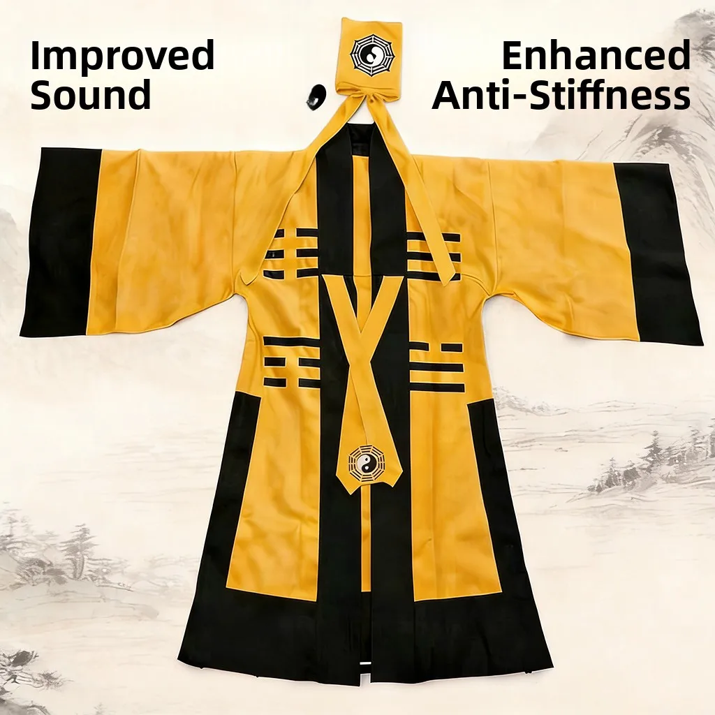 Taoist Robe Set Long Coat for Halloween Martial Arts Tai Chi Guanyin Traditional Chinese Clothing Lin Zhengying Cultural Costume
Taoist Robe Set Long Coat for Halloween Martial Arts Tai Chi Guanyin Traditional Chinese Clothing Lin Zhengying Cultural Costume