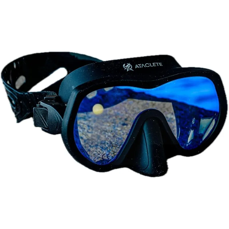 ATACLETE Phantom Dive Mask – Military-Grade Scuba Mask, Single Lens, Tempered Glass, Comfortable Silicone Skirt
ATACLETE Phantom Dive Mask – Military-Grade Scuba Mask, Single Lens, Tempered Glass, Comfortable Silicone Skirt