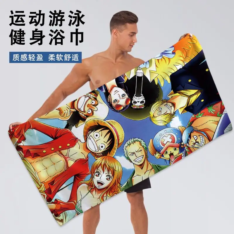 Cartoon Anime One Piece Luffy Sauron Home Travel Outdoor Sports Fitness Swimming Water Absorption Bath Towel Beach Towel
Cartoon Anime One Piece Luffy Sauron Home Travel Outdoor Sports Fitness Swimming Water Absorption Bath Towel Beach Towel
