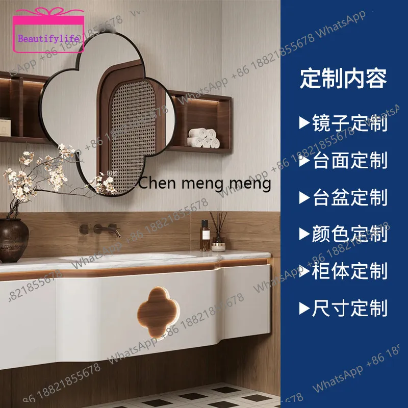 YL Natural marble bathroom cabinet combination bathroom solid wood washbasin cabinet F185
YL Natural marble bathroom cabinet combination bathroom solid wood washbasin cabinet F185