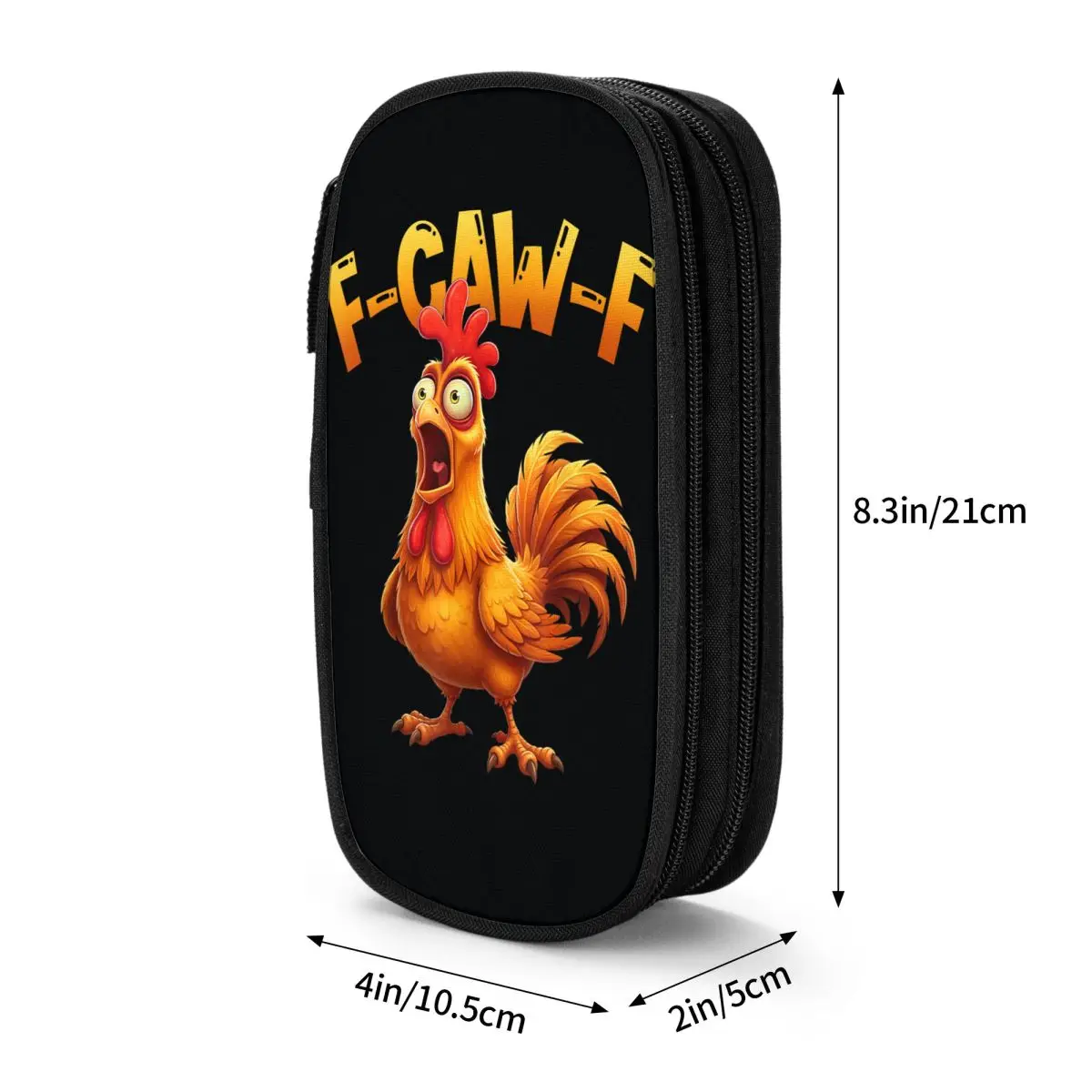 F Caw F Rooster Funny Bird Fcawf Chicken Whisperer Fawk Off Pencil Case School Pencil Cases Zipper Pen Box School Stationery
F Caw F Rooster Funny Bird Fcawf Chicken Whisperer Fawk Off Pencil Case School Pencil Cases Zipper Pen Box School Stationery
