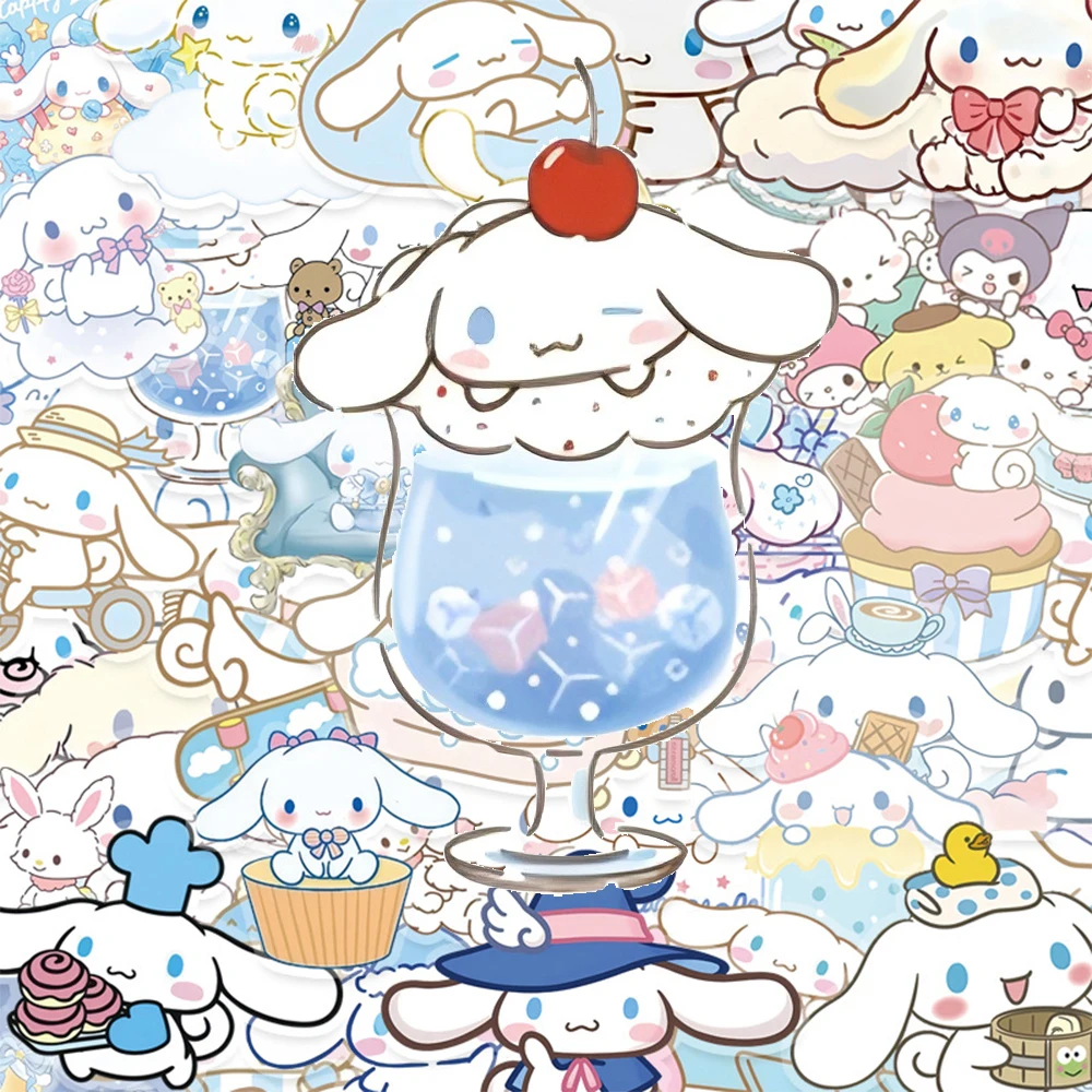 10/30/50pcs Transparent Cute Cartoon Sanrio Cinnamoroll Stickers Kawaii Aesthetic Decals Laptop Phone Fridge Decoration Sticker
10/30/50pcs Transparent Cute Cartoon Sanrio Cinnamoroll Stickers Kawaii Aesthetic Decals Laptop Phone Fridge Decoration Sticker