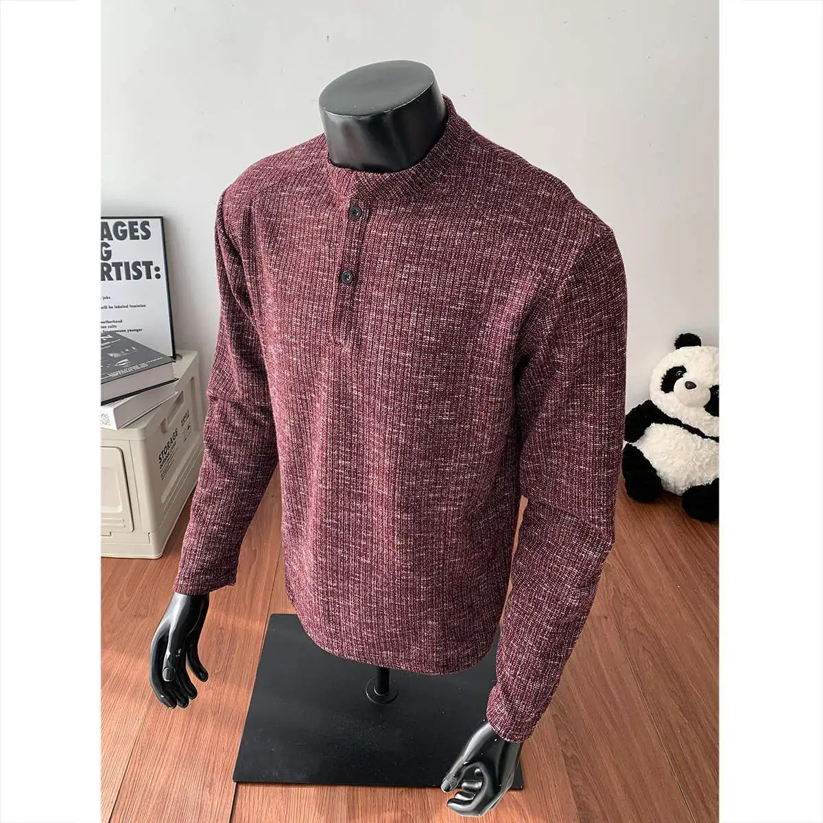 Tie-dye Long-sleeved T-shirt Men's Spring High-end Sense Inner Matching Bottoming Shirt Clothes Polo Shirt Top
Tie-dye Long-sleeved T-shirt Men's Spring High-end Sense Inner Matching Bottoming Shirt Clothes Polo Shirt Top