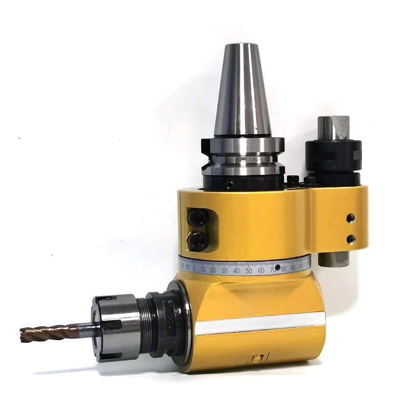 Angle head 90 degree side milling BT30 drilling machine Light right angle head, horizontal milling head side
Angle head 90 degree side milling BT30 drilling machine Light right angle head, horizontal milling head side