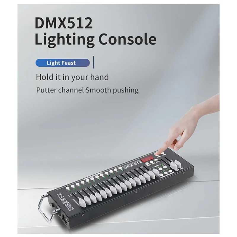 【Must-Haves】DMX 512 Lighting Console DJ DMX Console Stage Light For DMX Light DJ Party Light Wash Lighting
【Must-Haves】DMX 512 Lighting Console DJ DMX Console Stage Light For DMX Light DJ Party Light Wash Lighting