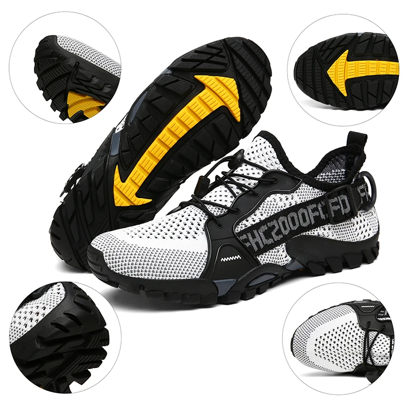 Brand Mens Womens Waterproof Quick-drying Water Shoes Non-Slip Breathable Hiking Shoes Beach Wading Shoes Outdoor Trekking Shoes
Brand Mens Womens Waterproof Quick-drying Water Shoes Non-Slip Breathable Hiking Shoes Beach Wading Shoes Outdoor Trekking Shoes