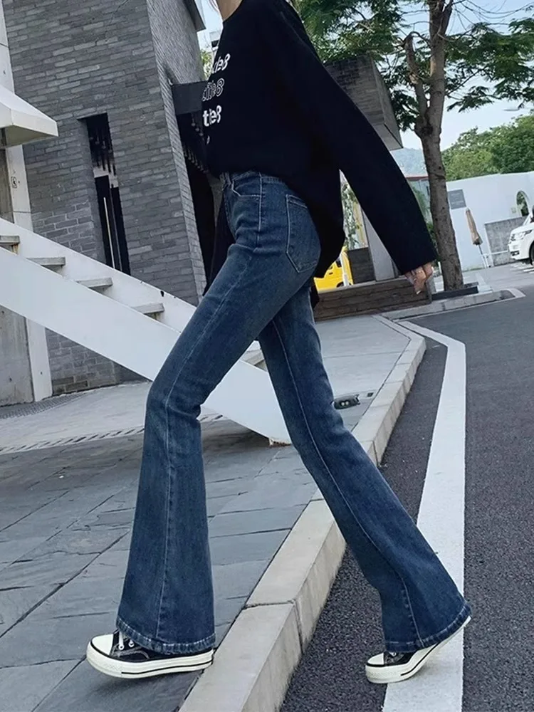 Retro Elastic Flared Jeans Women's Small Size Slim Fit Spring Summer Thin New High Waist Slimming Bell Bottoms Cotton Stretch...
Retro Elastic Flared Jeans Women's Small Size Slim Fit Spring Summer Thin New High Waist Slimming Bell Bottoms Cotton Stretch...