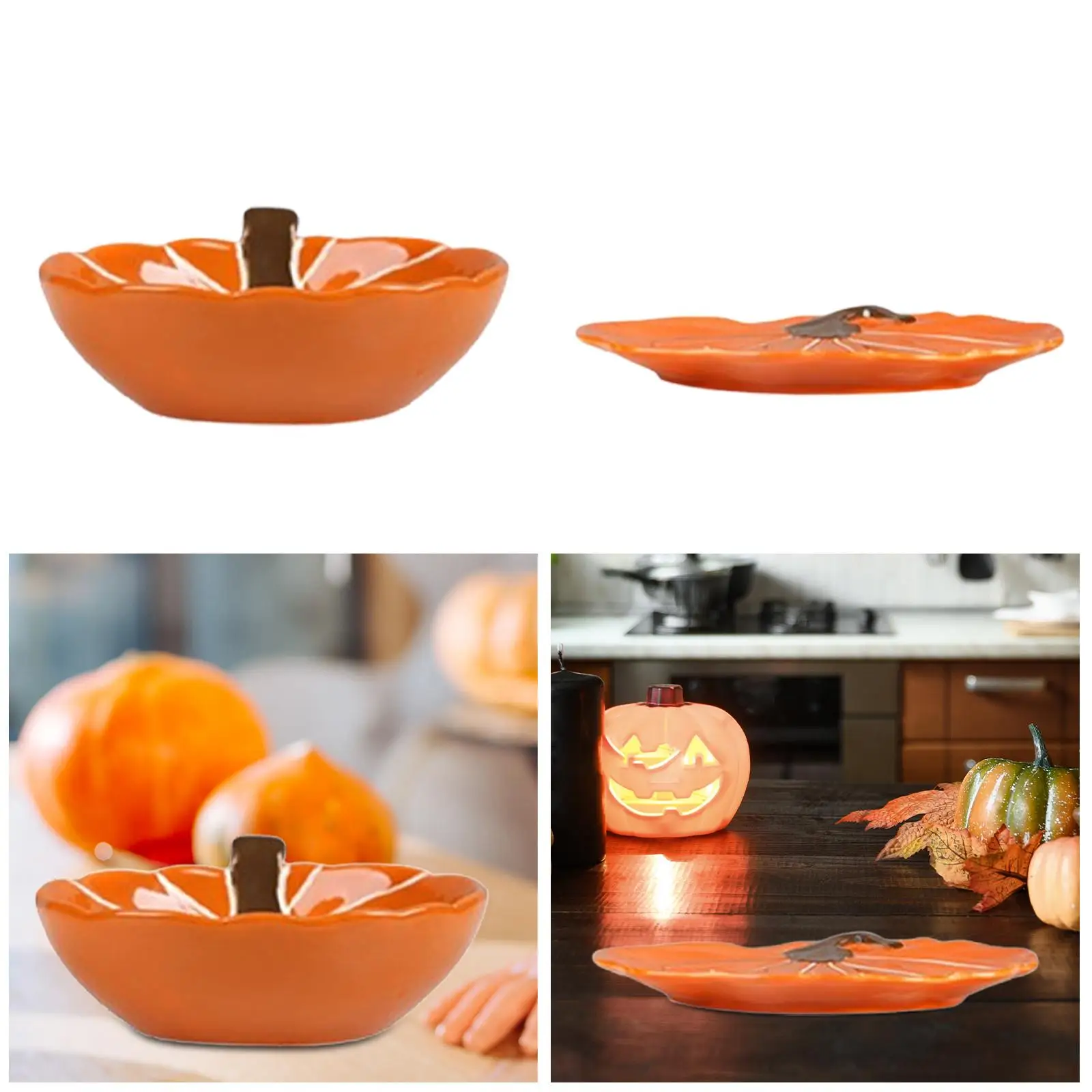 Halloween Pumpkin Tableware Ceramic Decor Easy to Clean Serving Container for Home Farmhouse Table Centerpiece Apartment Cafe
Halloween Pumpkin Tableware Ceramic Decor Easy to Clean Serving Container for Home Farmhouse Table Centerpiece Apartment Cafe