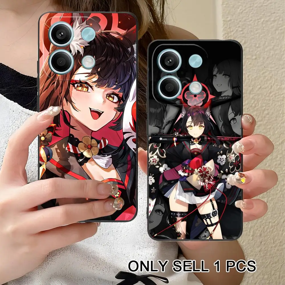 Blue Archive Kosaka Wakamo Matte Mobile Phone Case for Xiaomi Redmi 15 14 13 12 A5 3 2 1 C Plus 4G 5G Colorful Printing Cover
Blue Archive Kosaka Wakamo Matte Mobile Phone Case for Xiaomi Redmi 15 14 13 12 A5 3 2 1 C Plus 4G 5G Colorful Printing Cover