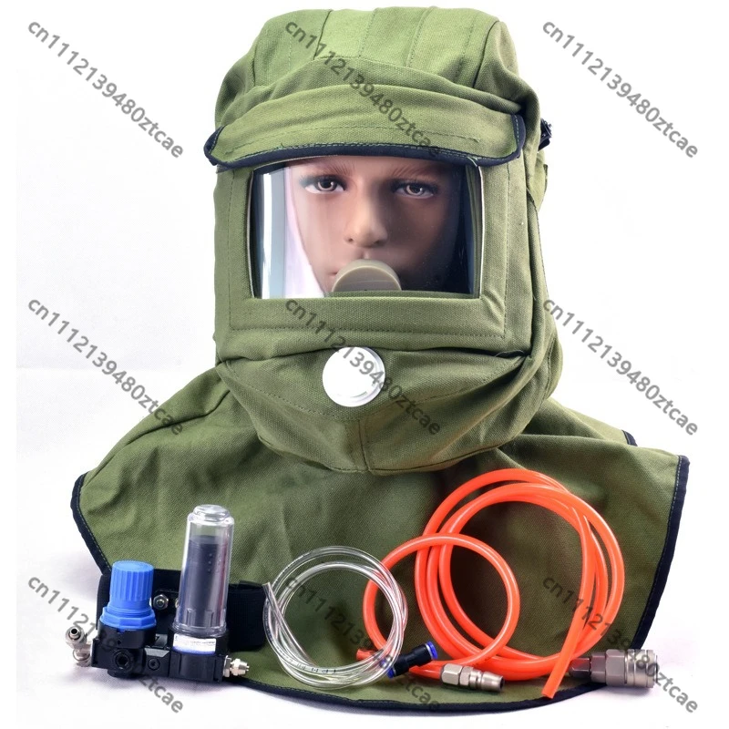Air Supply Full Face Respirator Shawl Mask Dust Proof For Grinding And Painting
Air Supply Full Face Respirator Shawl Mask Dust Proof For Grinding And Painting