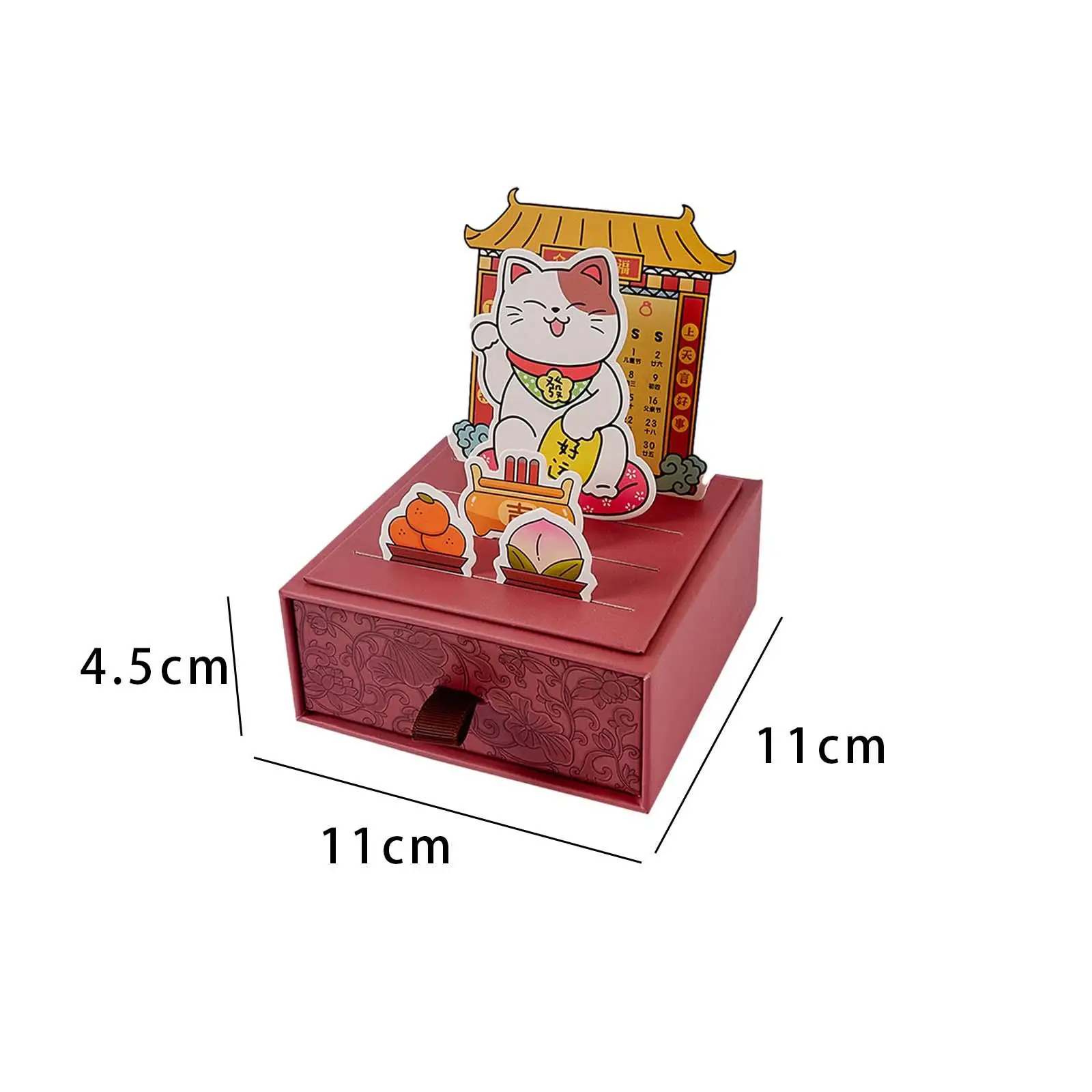 New Year Calendar Creative DIY Calendar Table Multipurpose Practical Drawer Calendar Desktop Decor for Living Room Apartment
New Year Calendar Creative DIY Calendar Table Multipurpose Practical Drawer Calendar Desktop Decor for Living Room Apartment