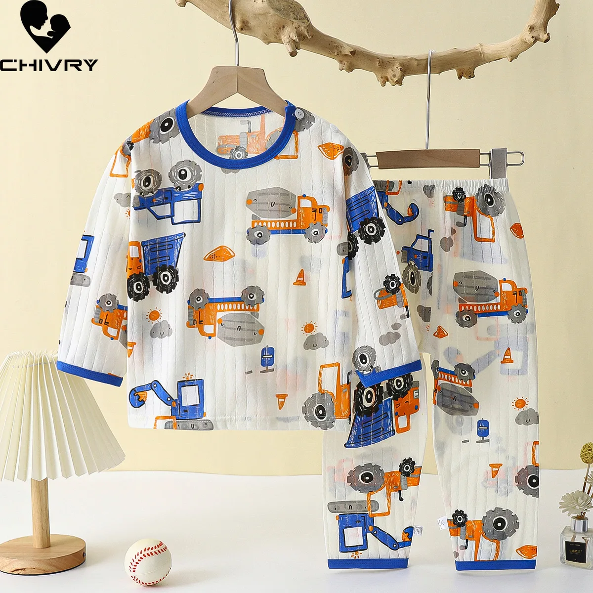 Kids Spring Summer Thin Pajamas New Boys Girls Cartoon Long Sleeve T Shirt Tops with Pants Baby Sleeping Clothes Sets Homewear
Kids Spring Summer Thin Pajamas New Boys Girls Cartoon Long Sleeve T Shirt Tops with Pants Baby Sleeping Clothes Sets Homewear