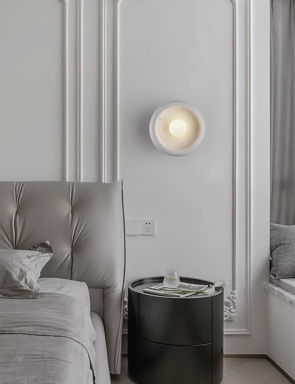 2025 new Nordic style circular natural jade wall lamp, luxurious decorative stone wall lamp GN784TB
2025 new Nordic style circular natural jade wall lamp, luxurious decorative stone wall lamp GN784TB