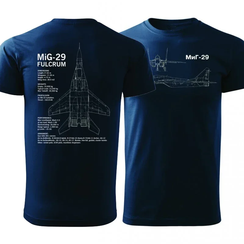 MiG-29 Original Technical Documentation Blueprint T-Shirt 100% Cotton O-Neck Short Sleeve Casual Mens T-shirt Size S-3XL
MiG-29 Original Technical Documentation Blueprint T-Shirt 100% Cotton O-Neck Short Sleeve Casual Mens T-shirt Size S-3XL