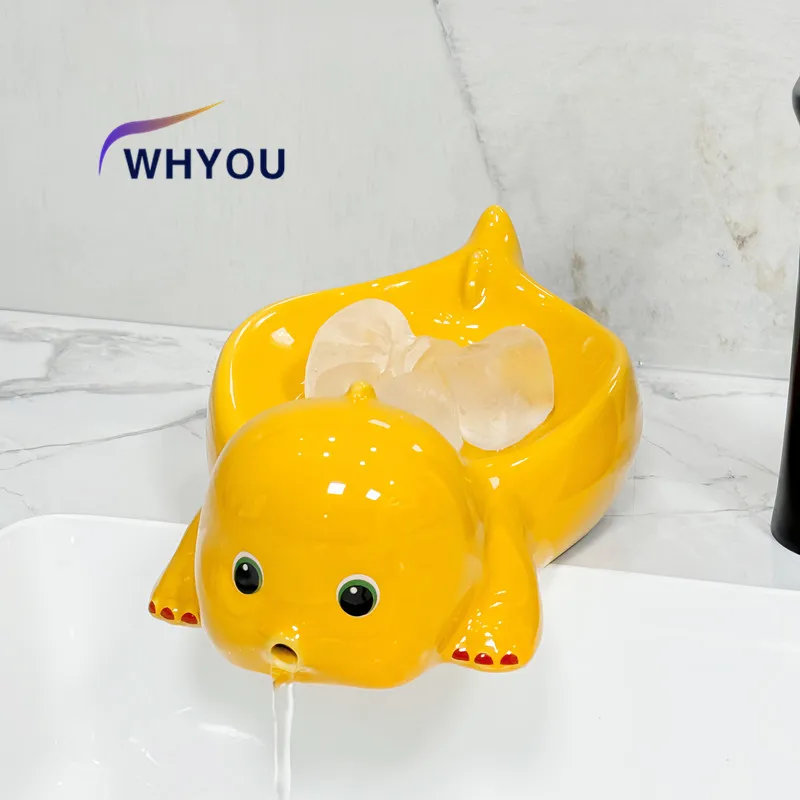 WHYOU Cute Ceramic Totoron Soap Dish Holder Drain Portable Home Bathroom Hotel Soap Box Tray Bathroom Accessories Crafts Gift
WHYOU Cute Ceramic Totoron Soap Dish Holder Drain Portable Home Bathroom Hotel Soap Box Tray Bathroom Accessories Crafts Gift