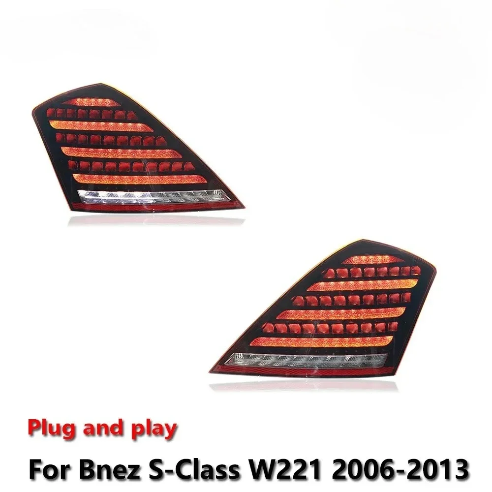 Car LED Tail Light Assemblies For Benz S-Class W221 2006-2013 Auto Fog DRL Brake Turn Signal Lamp Plug And Play
Car LED Tail Light Assemblies For Benz S-Class W221 2006-2013 Auto Fog DRL Brake Turn Signal Lamp Plug And Play