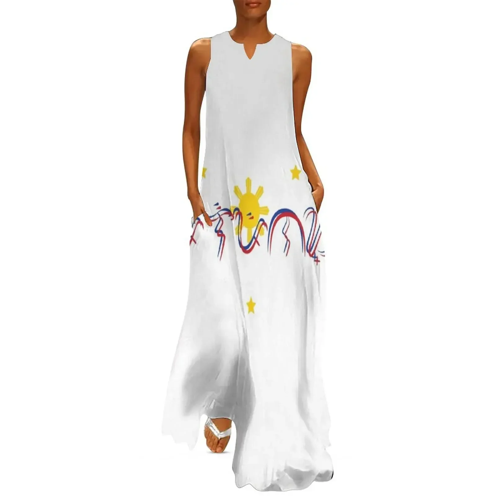 Pilipinas Baybayin Long Dress festival outfit women elegant evening dresses for women 2025 dress party night Woman fashion Dress 
Pilipinas Baybayin Long Dress festival outfit women elegant evening dresses for women 2025 dress party night Woman fashion Dress