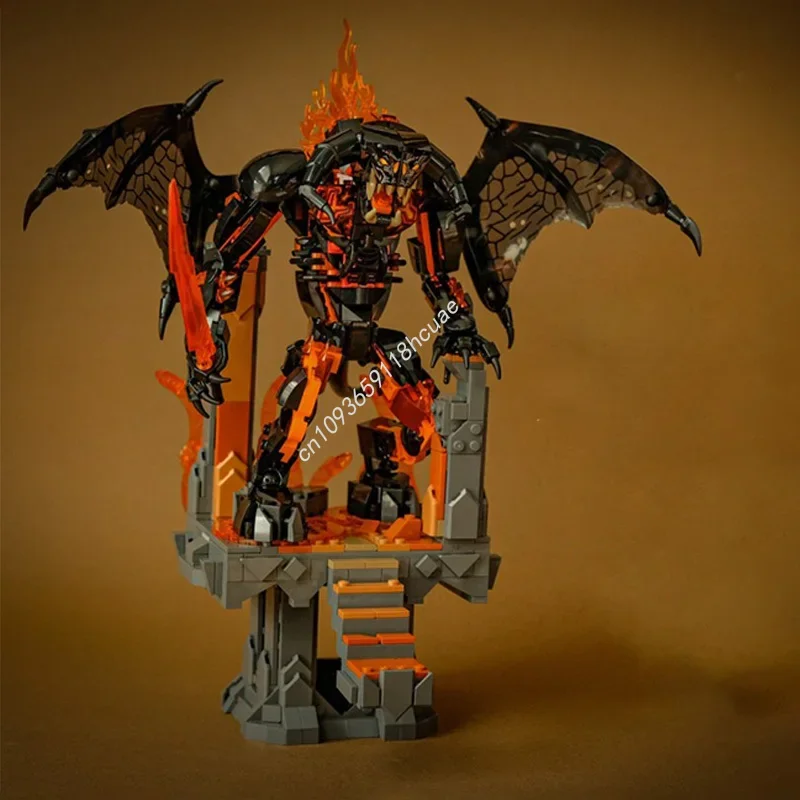 960pcs MOC The Lord Balrog Statue Model Building Blocks Assemblefestival Gifts Toys DIY Creative Idea
960pcs MOC The Lord Balrog Statue Model Building Blocks Assemblefestival Gifts Toys DIY Creative Idea