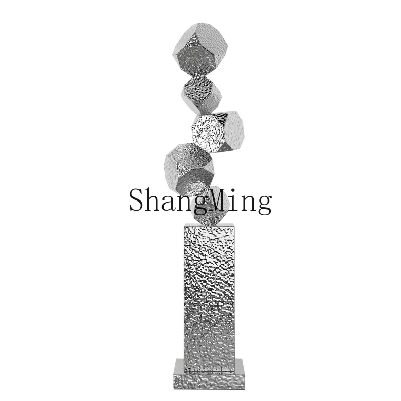 LXY geometric stainless steel sculpture artwork light luxury living room floor ornament decoration
LXY geometric stainless steel sculpture artwork light luxury living room floor ornament decoration