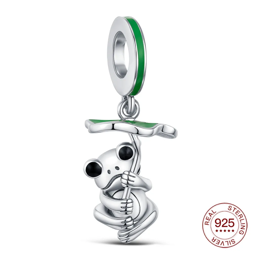 New Charms Original Green Epoxy Frog Pendant S925 Sterling Silver Bead Fit Bracelets Diy For Women Fine Jewelry Love Gift
New Charms Original Green Epoxy Frog Pendant S925 Sterling Silver Bead Fit Bracelets Diy For Women Fine Jewelry Love Gift